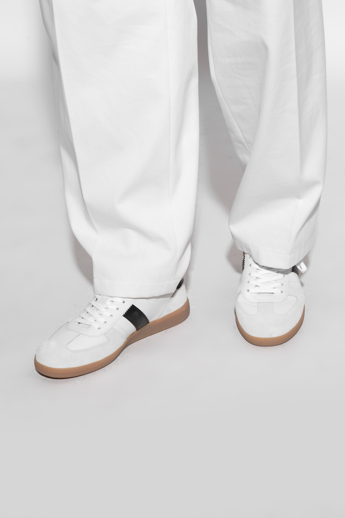 スニーカー TOM FORD Men Sneakers White J1558LCL457N 5W028 J1507-LCL423N_3BW16_OS_C